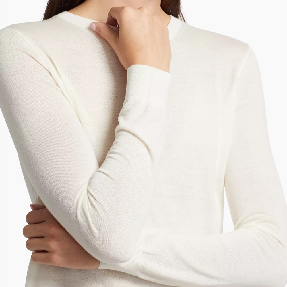Theory Wool Crewneck Sweater - Picture 4 of 6